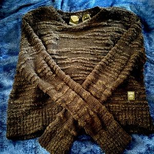 Harley Davidson Hardly worn women’s black cropped  sweater